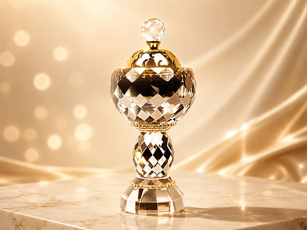Crystal incense burner